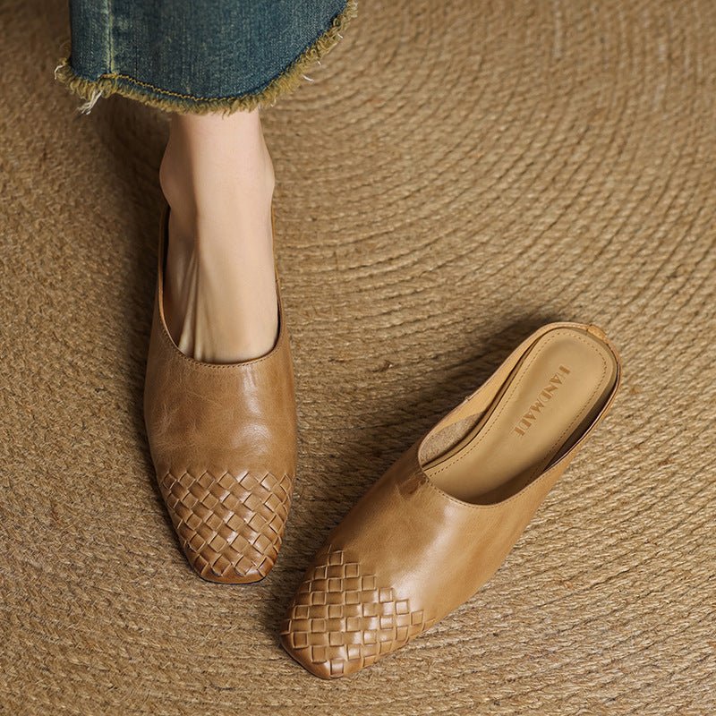 Women's Square-Toe Mules