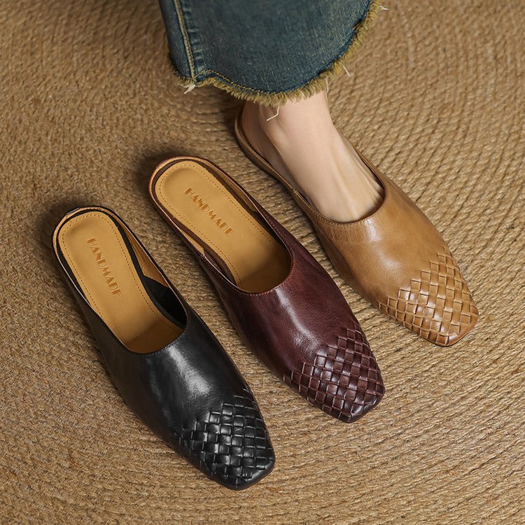 Women's Square-Toe Mules