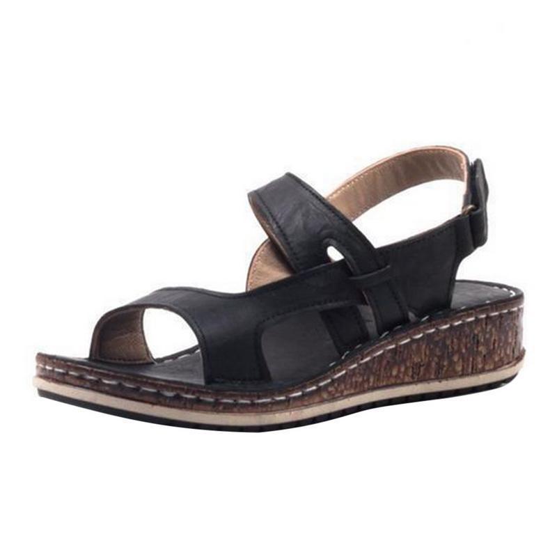 Women's Strappy Summer Wedge Sandals