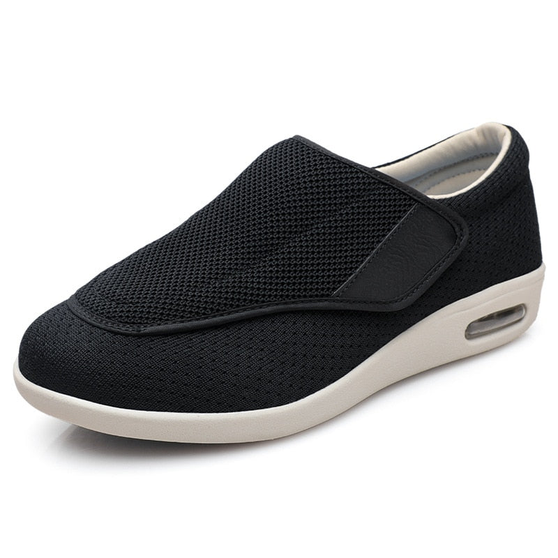 Women's Stretch Wide Shoes with Adjustable Closure
