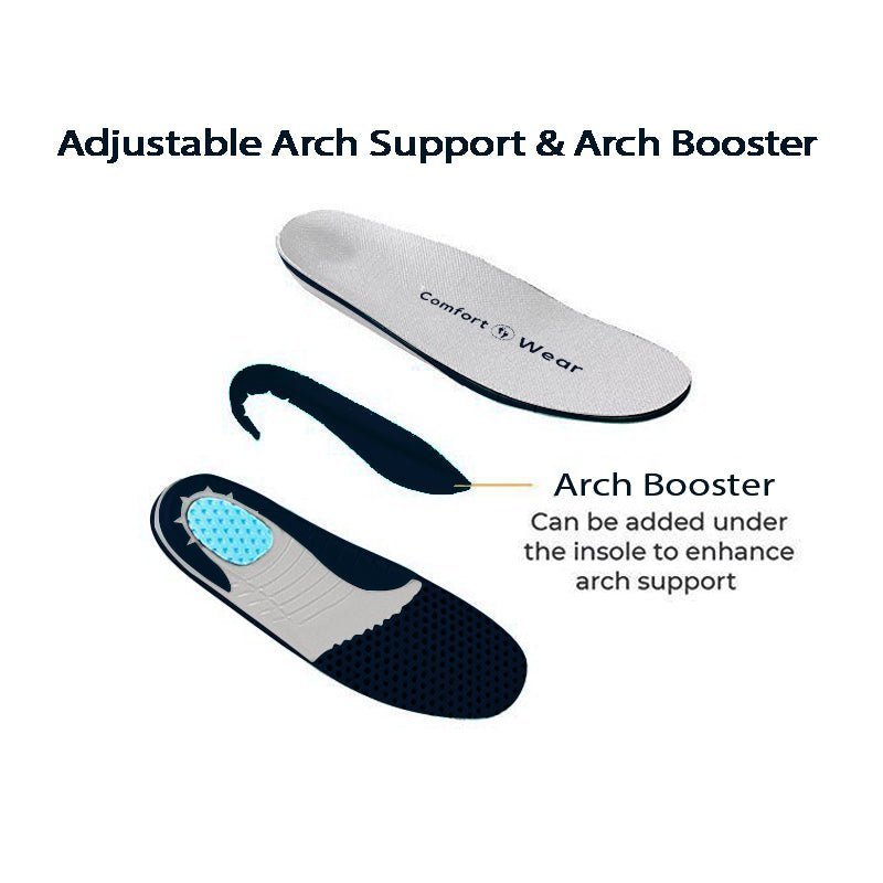 Women's Stretch Wide Shoes with Adjustable Closure
