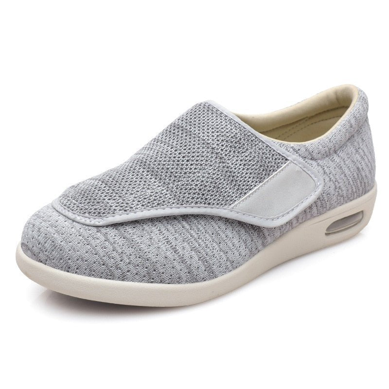 Women's Stretch Wide Shoes with Adjustable Closure