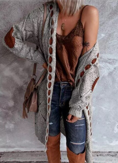 Women's Stylish Long Hooded Cardigan | Comfortable