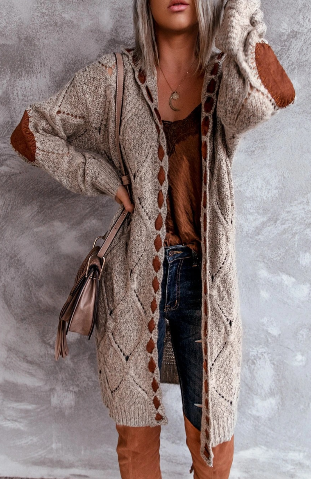 Women's Stylish Long Hooded Cardigan | Comfortable