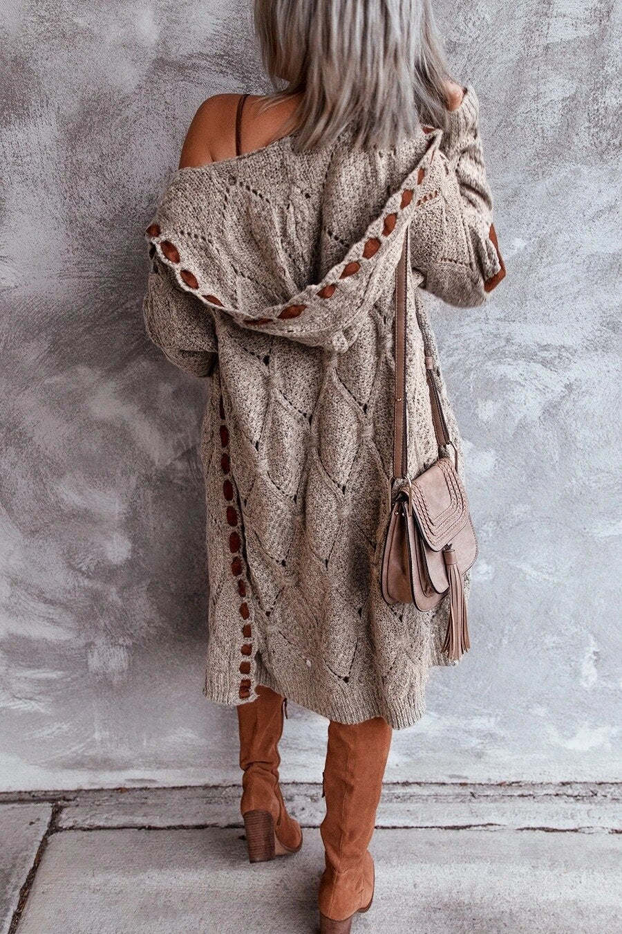 Women's Stylish Long Hooded Cardigan | Comfortable