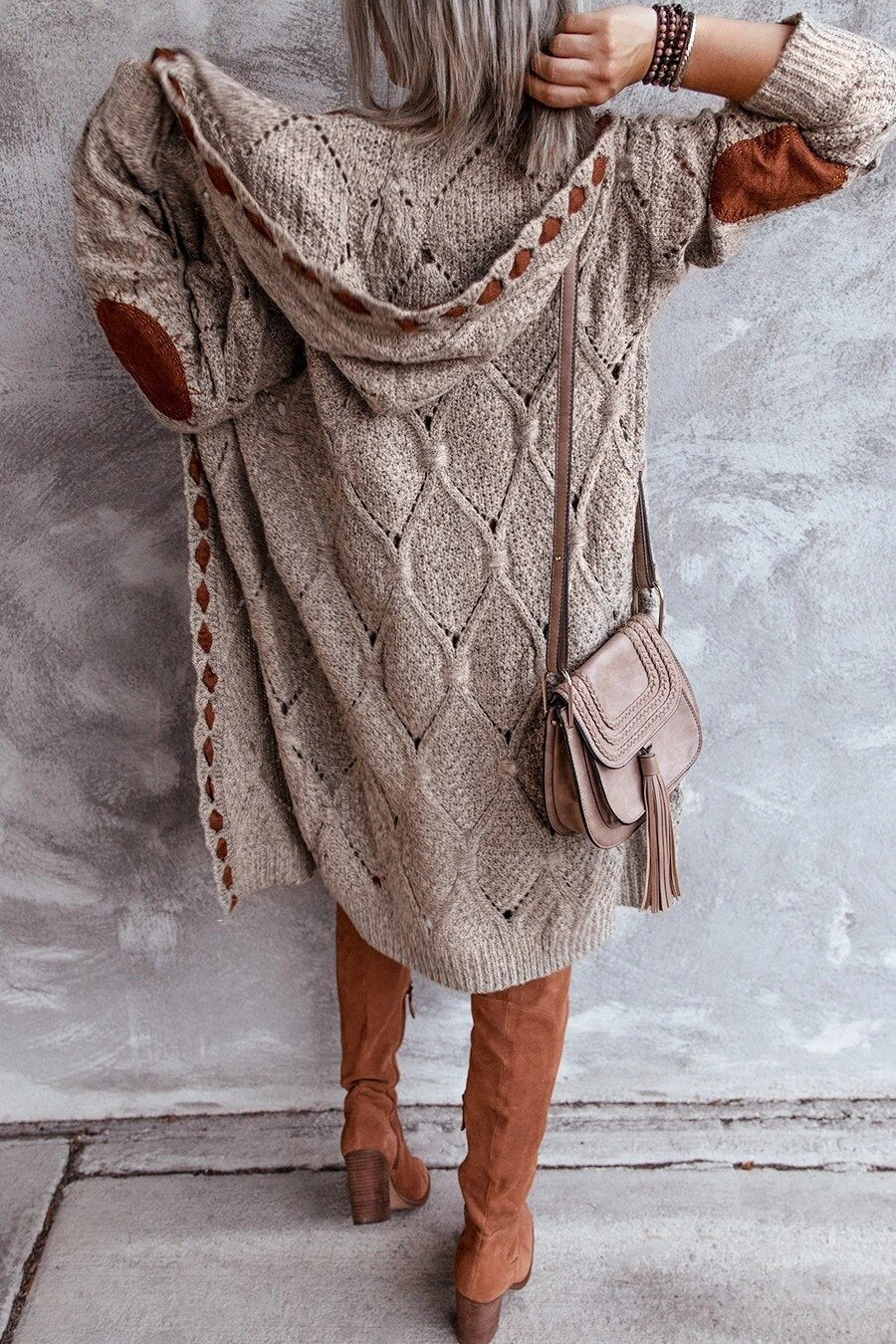Women's Stylish Long Hooded Cardigan | Comfortable