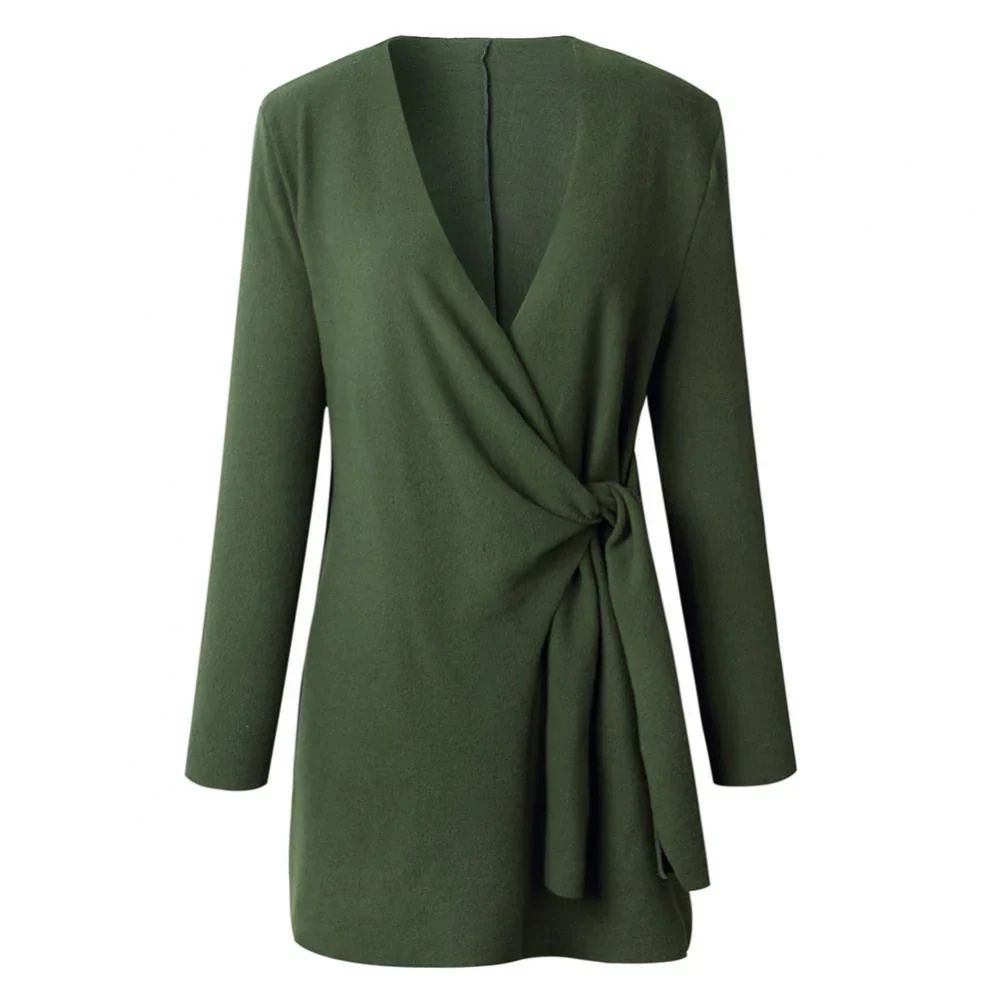 Women's Tie-Belt Cardigan for Autumn & Winter