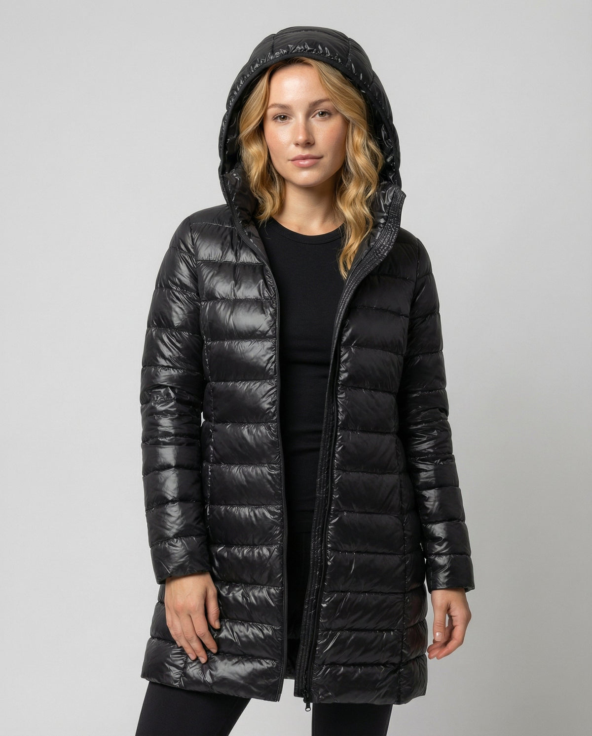 Women's Ultra-Light Hooded Down Jacket