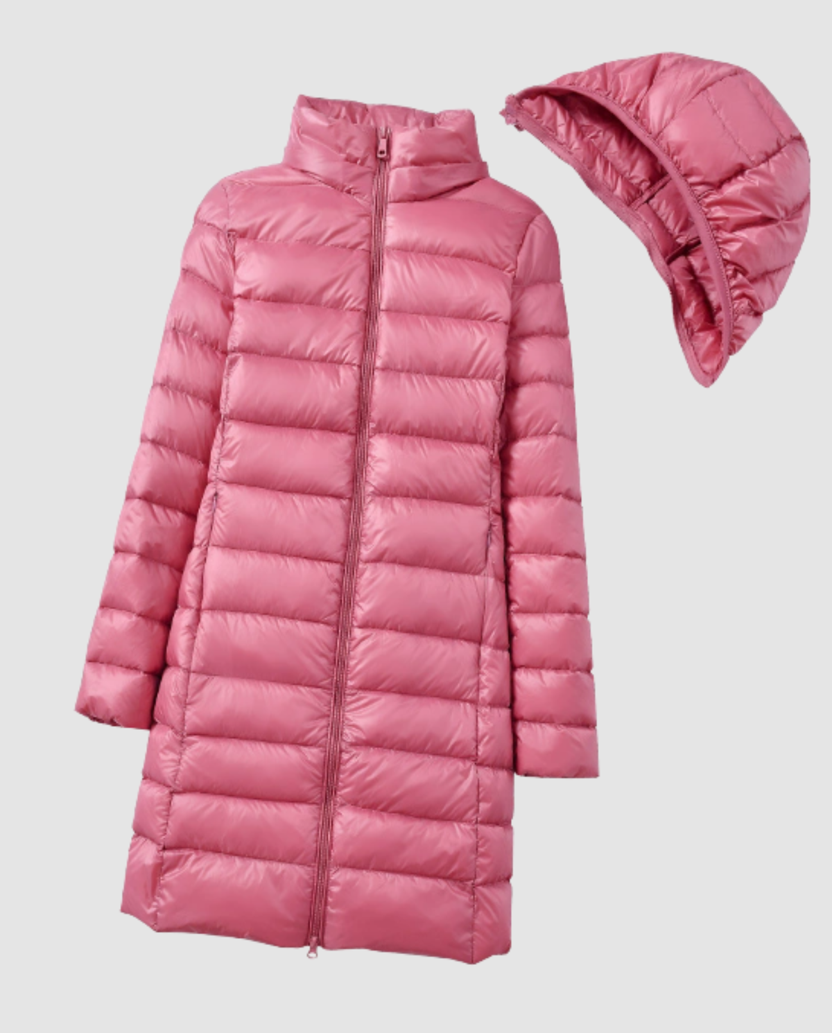 Women's Ultra-Light Hooded Down Jacket