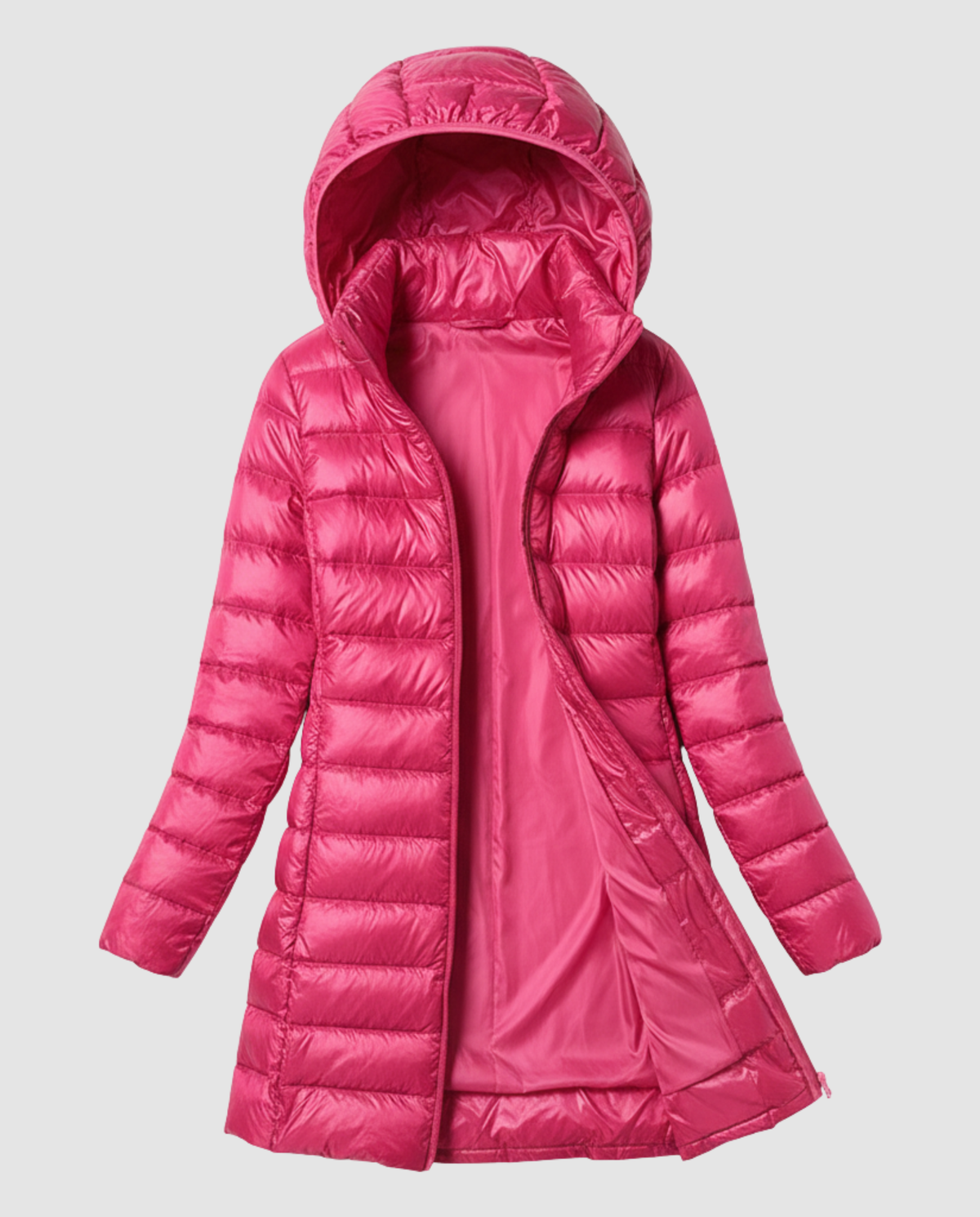 Women's Ultra-Light Hooded Down Jacket