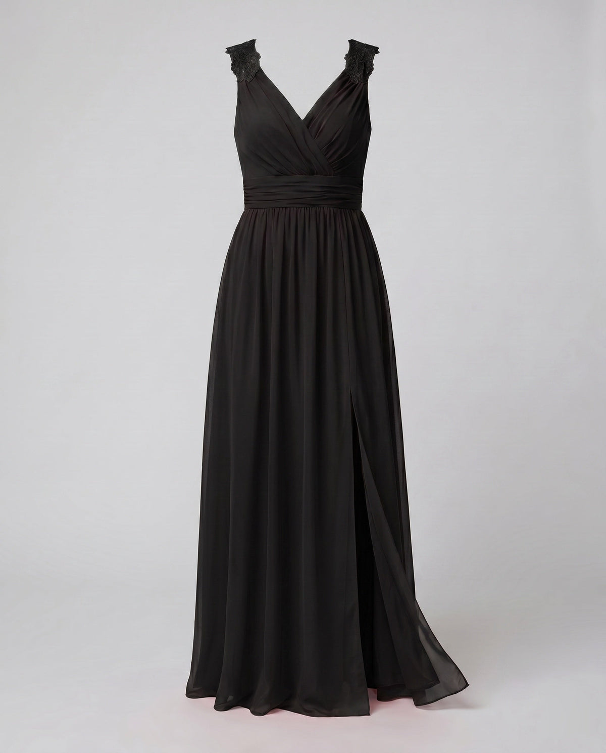 Women's V-Neck Evening Dress