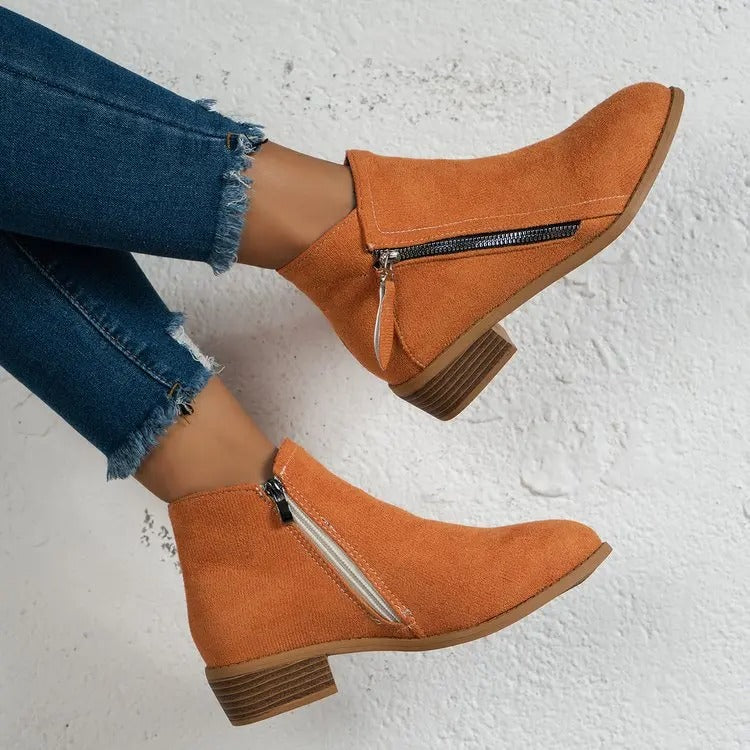 Women's Vintage-Inspired Summer Ankle Boots
