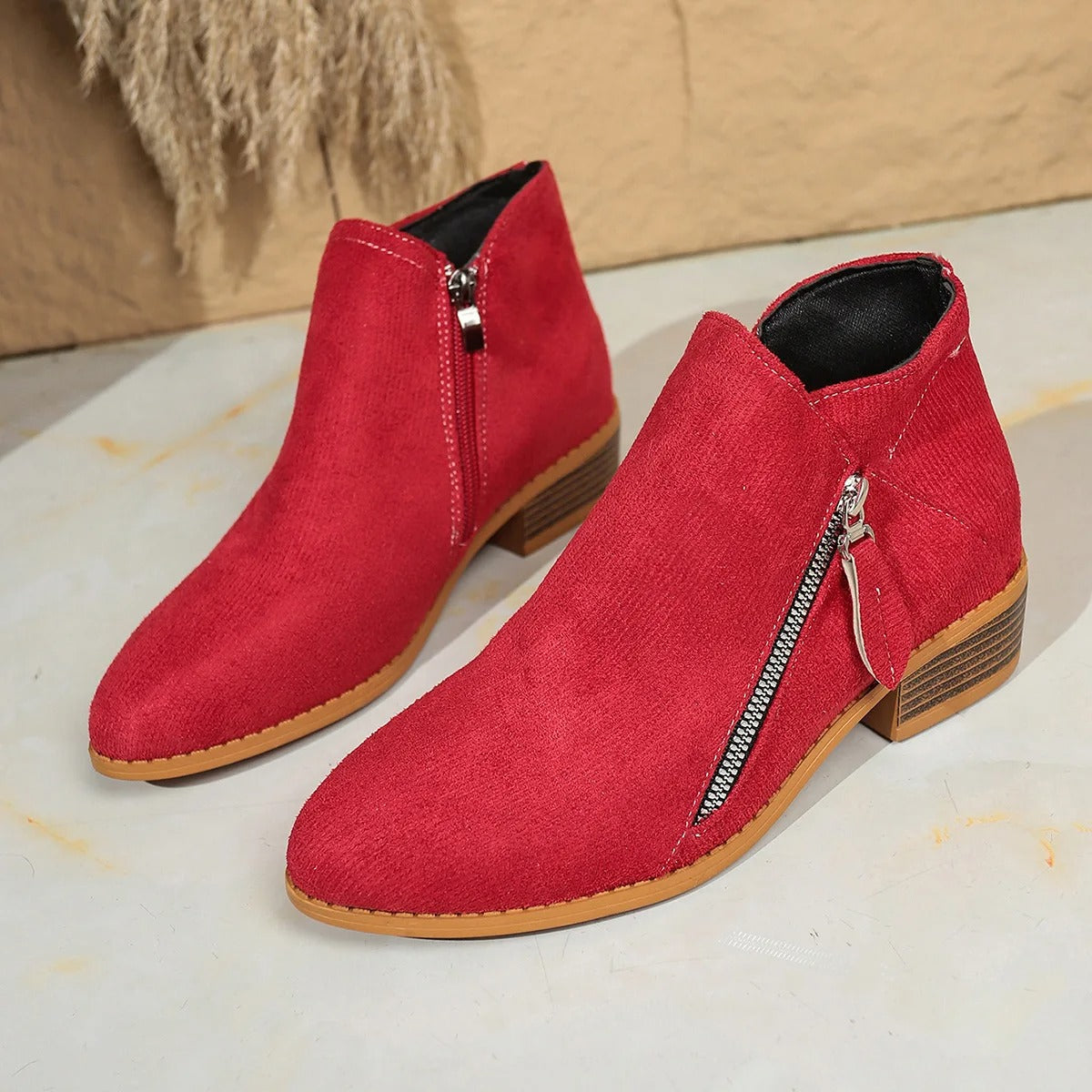Women's Vintage-Inspired Summer Ankle Boots