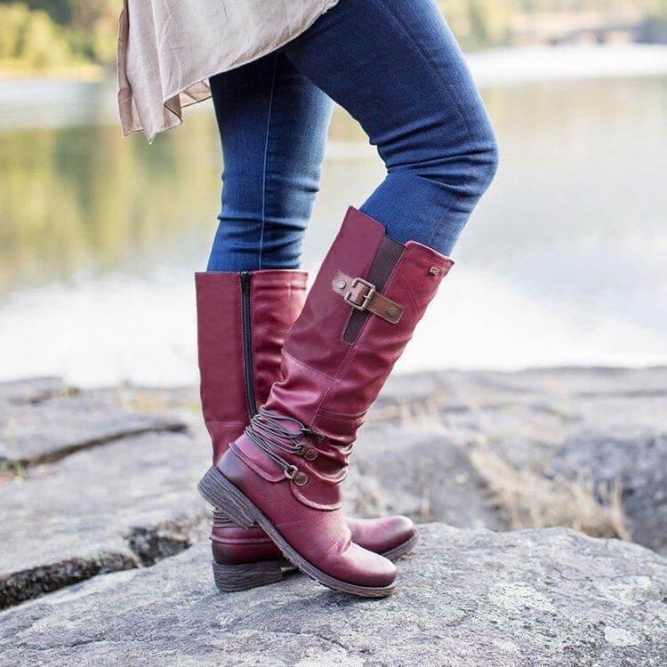 Women's Vintage Zip Boots