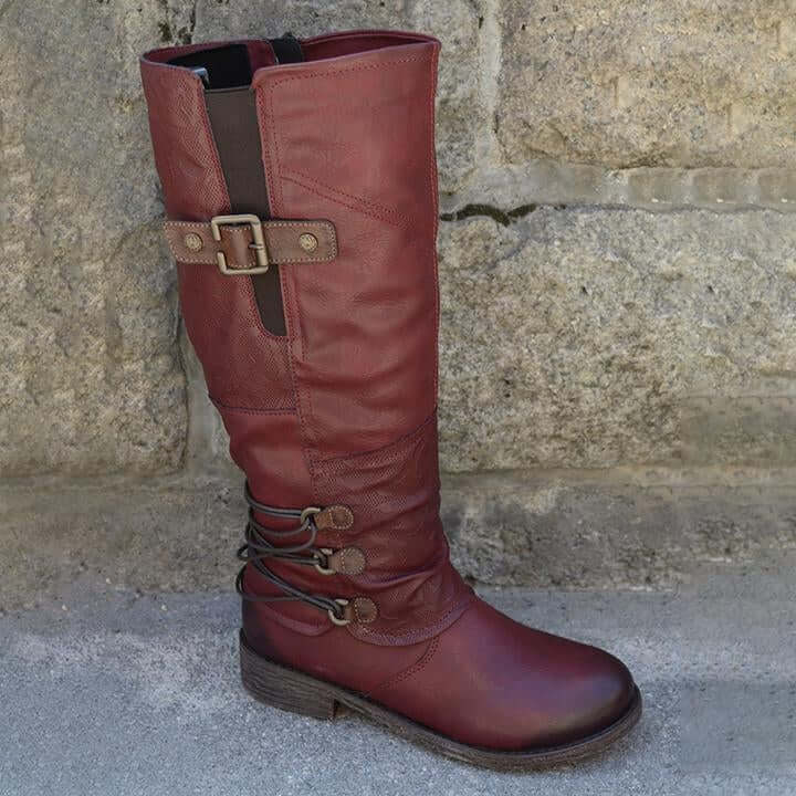 Women's Vintage Zip Boots
