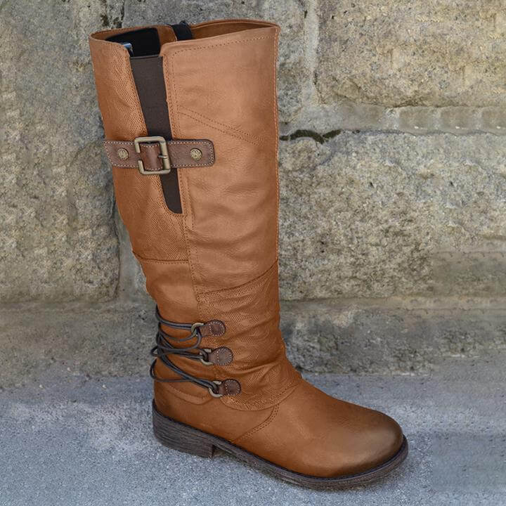 Women's Vintage Zip Boots