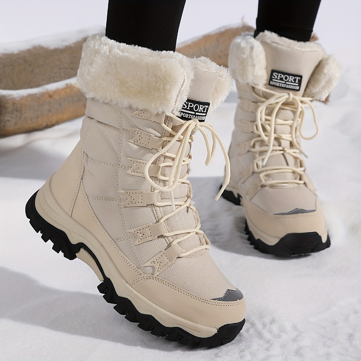 Women's Warm Winter Boots - Comfortable and Stylish for Cold Days