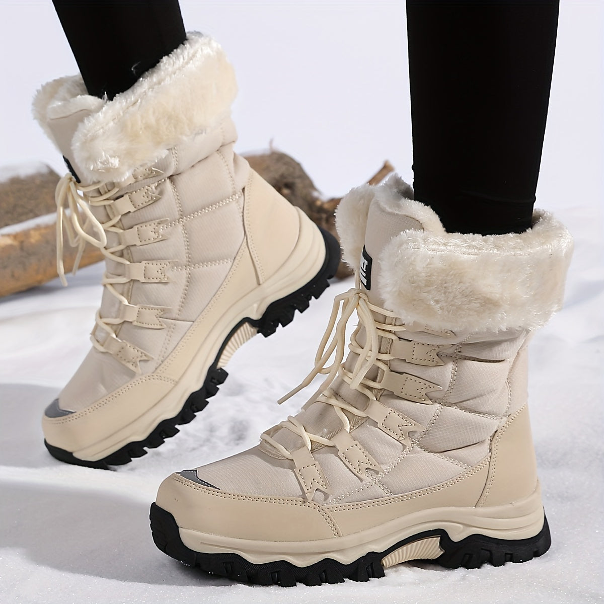 Women's Warm Winter Boots - Comfortable and Stylish for Cold Days