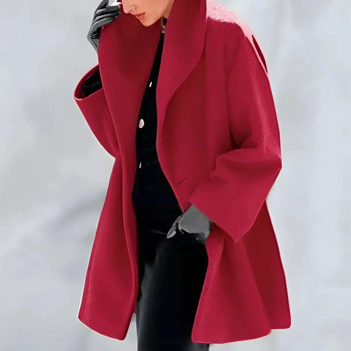 Women's Warm Winter Trench Coat