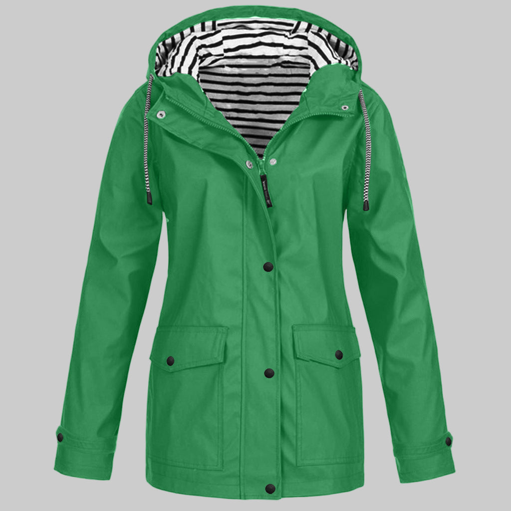 Women's Water-Resistant and Wind-Resistant Jacket