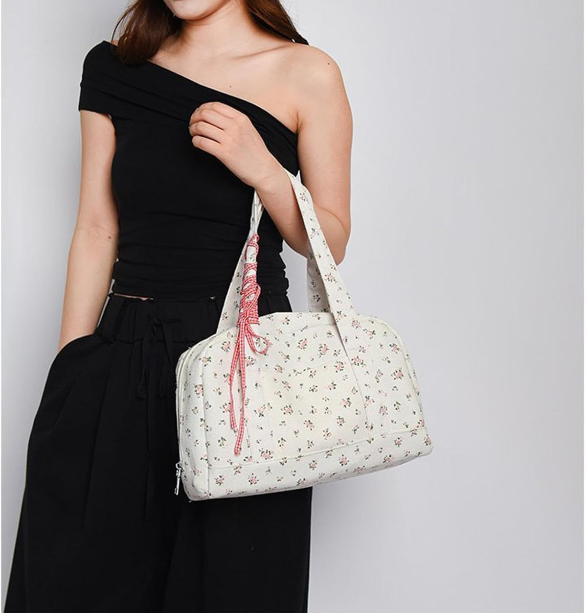Women's Weekend Bag with Bow – Large Duffle Bag