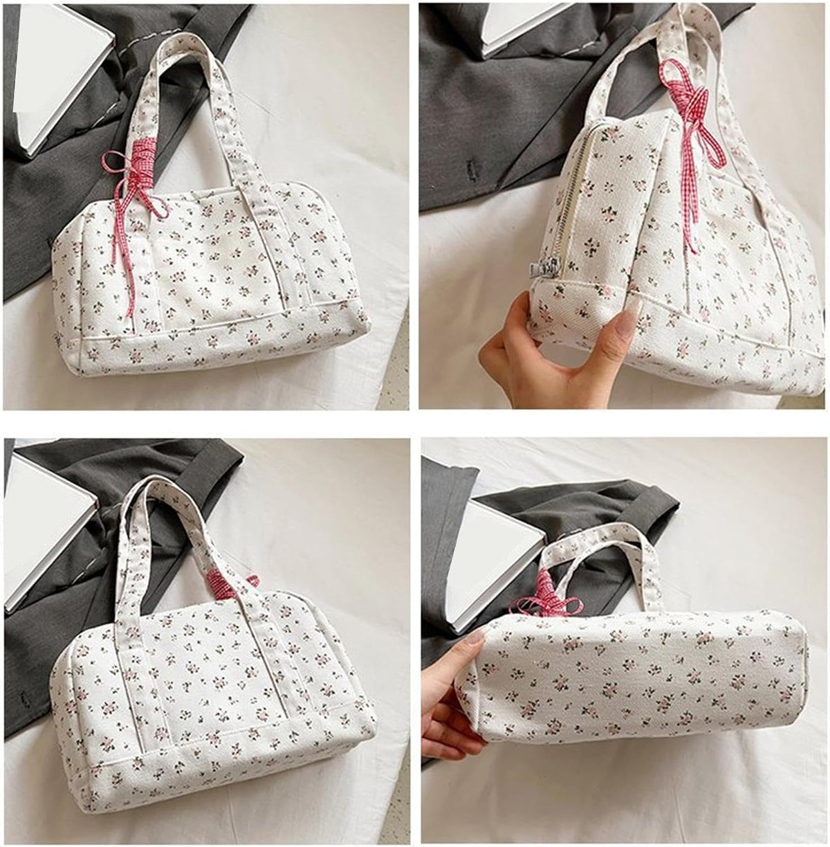 Women's Weekend Bag with Bow – Large Duffle Bag