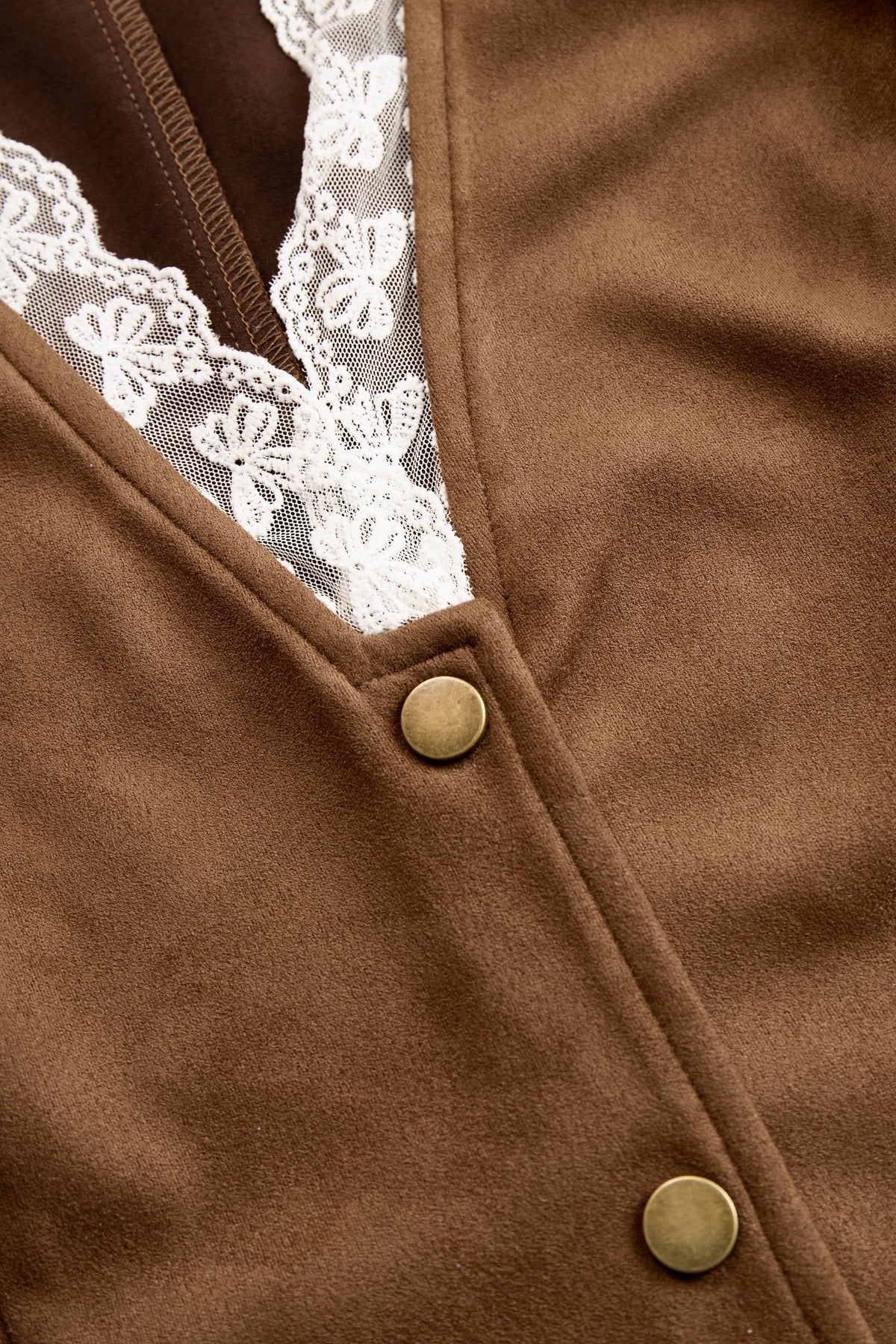 Women's Western Long-Sleeve Snap-Button V-Neck Fitted Blouse