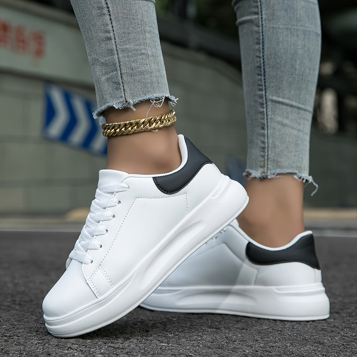 Women's White Sneakers