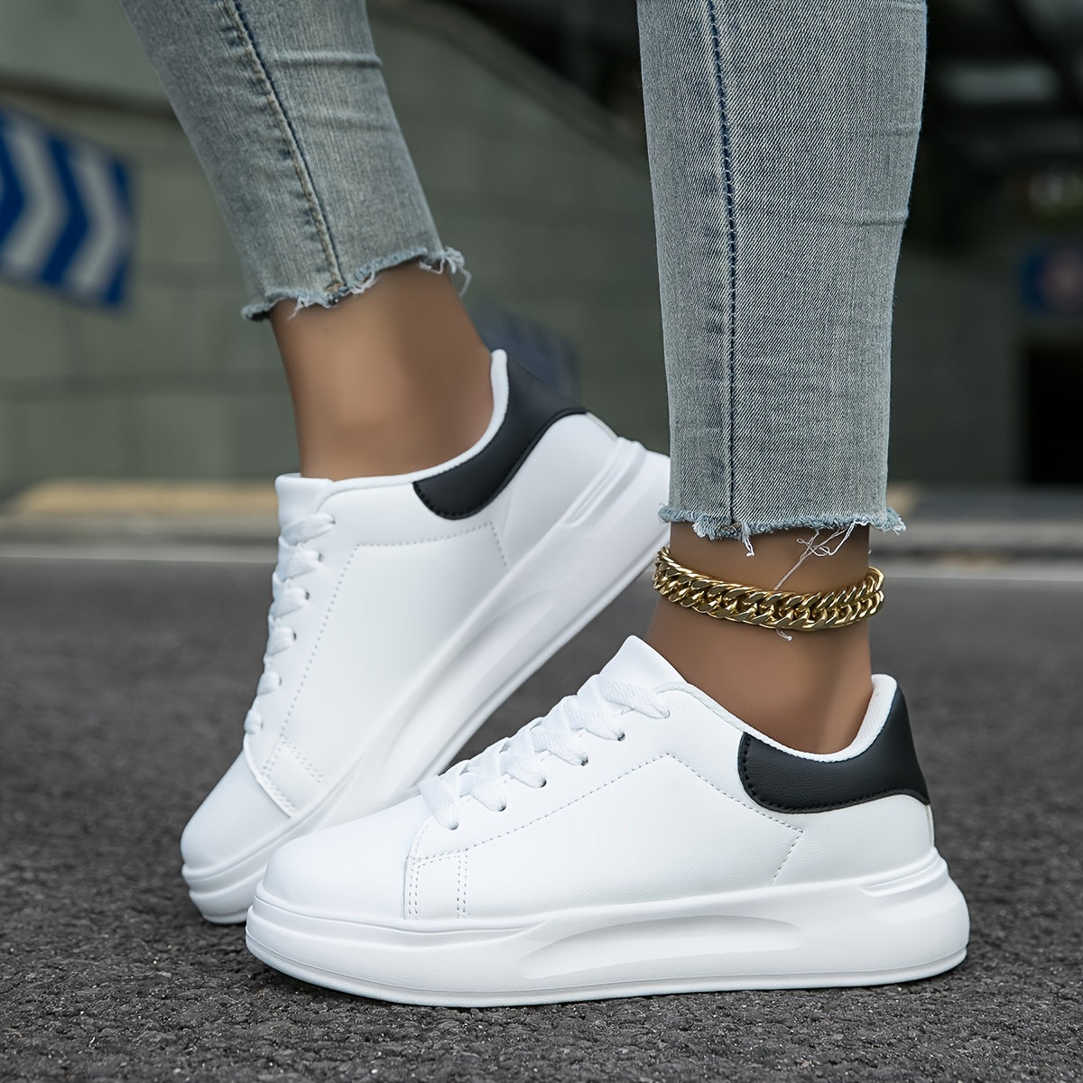 Women's White Sneakers