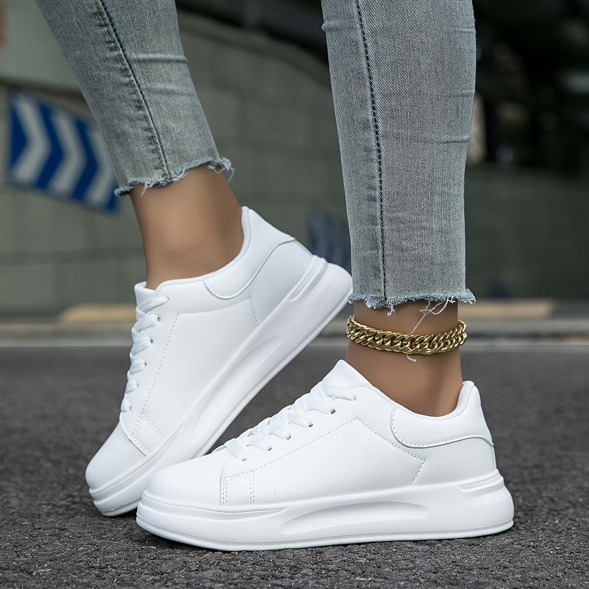 Women's White Sneakers