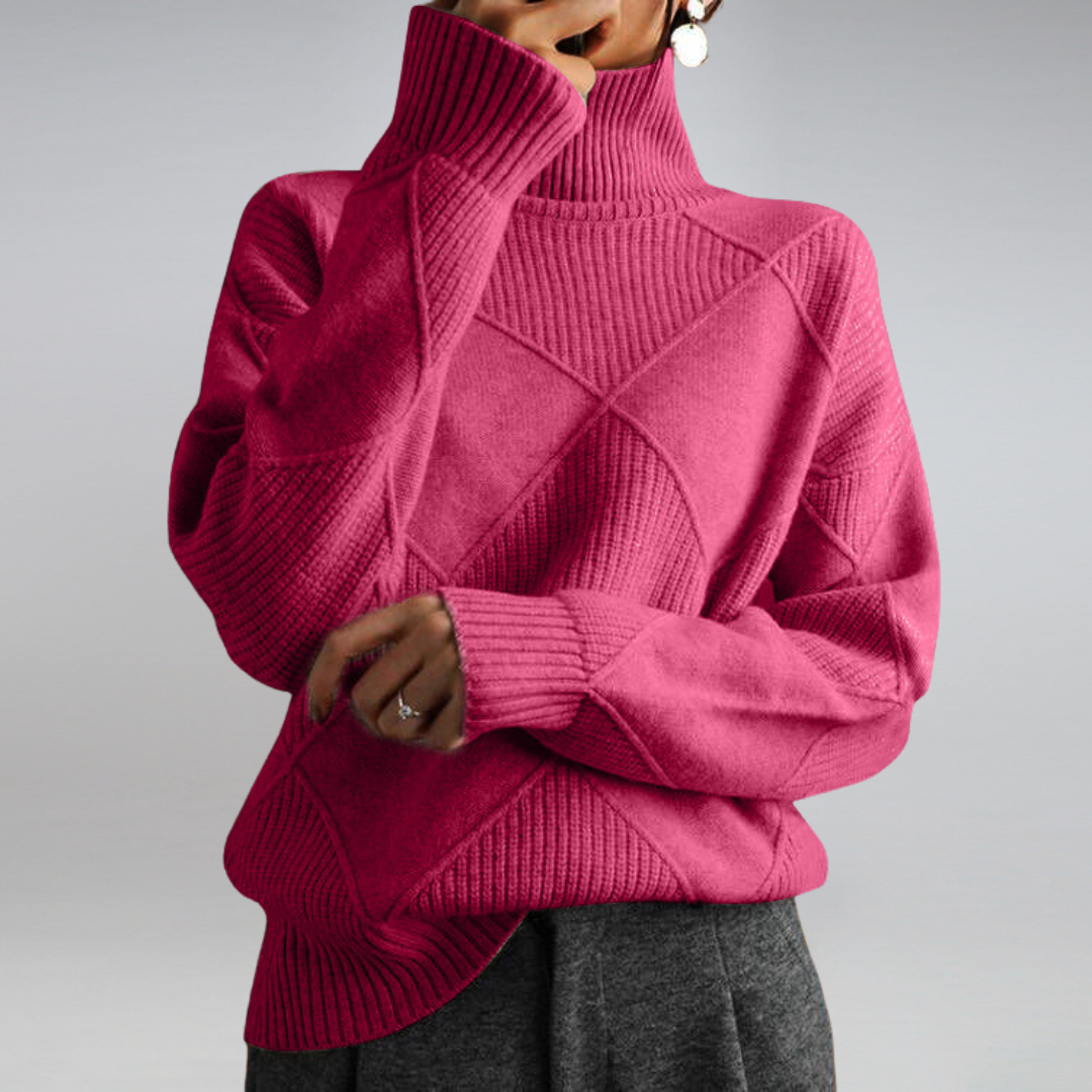 Women's Winter Turtleneck Sweater