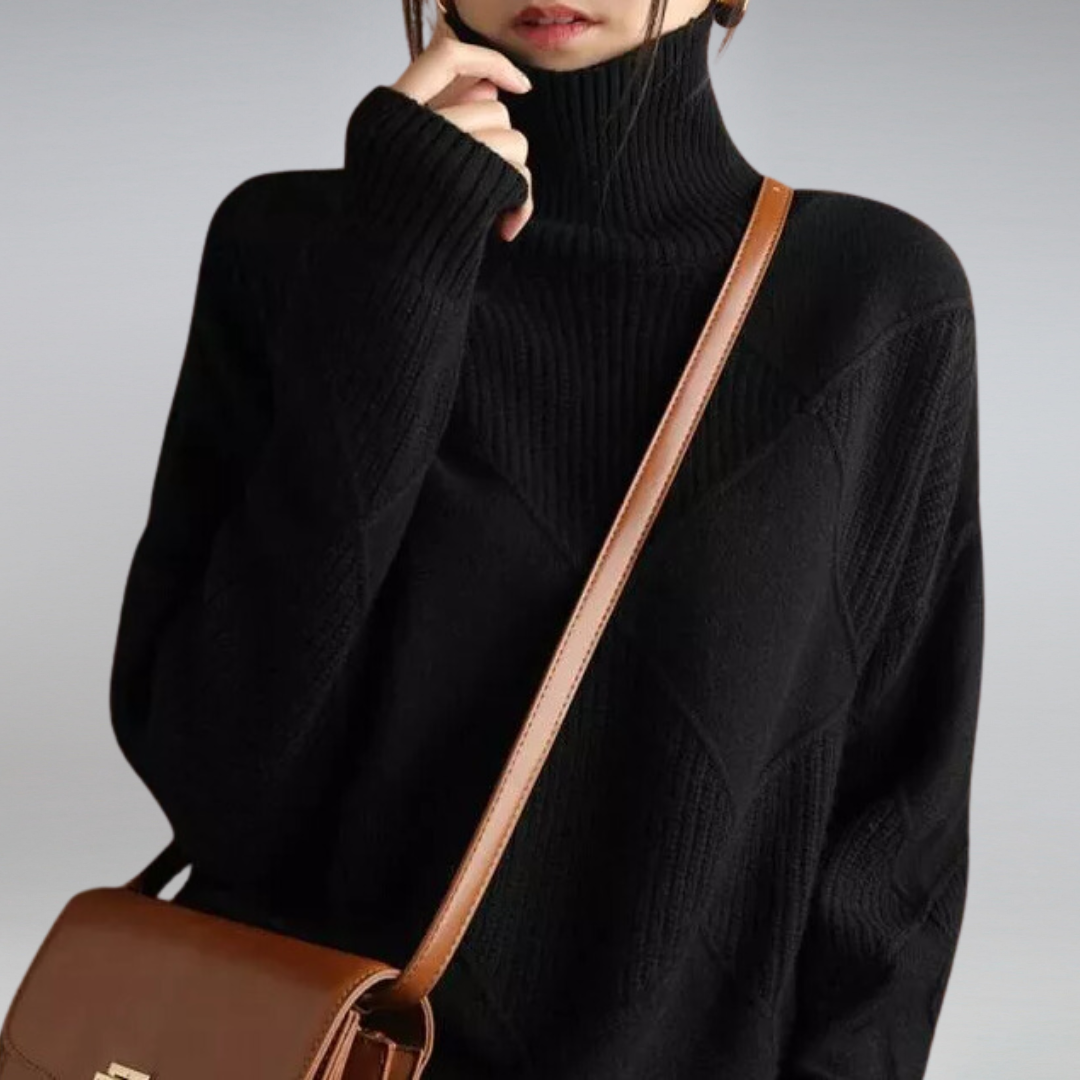 Women's Winter Turtleneck Sweater