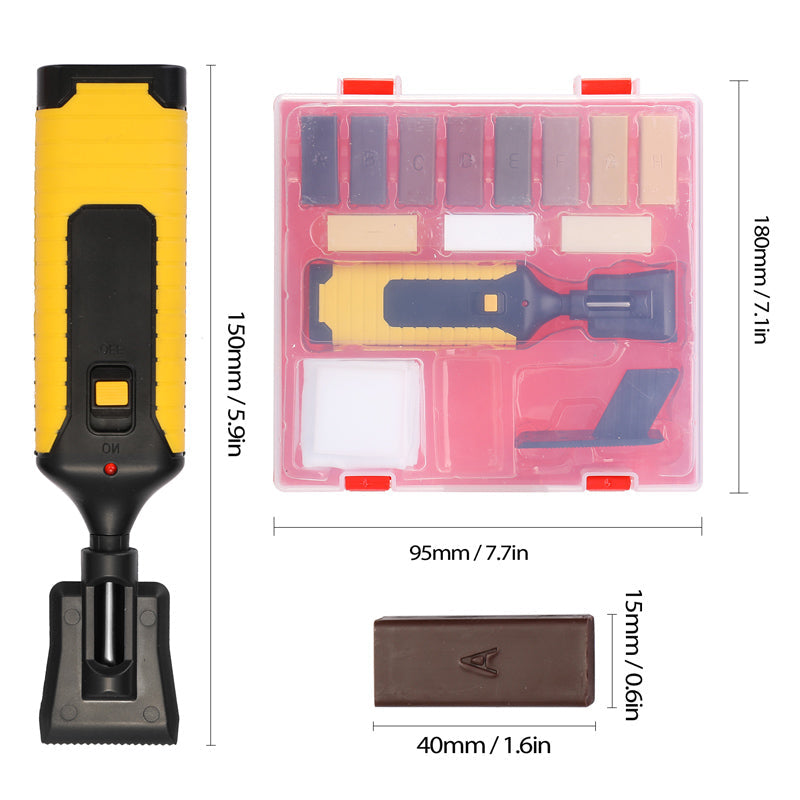 Wood Floor and Furniture Repair Kit for Scratches and Damage