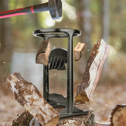 Wood Splitter - Safe & Fast for Firewood on Winter Evenings