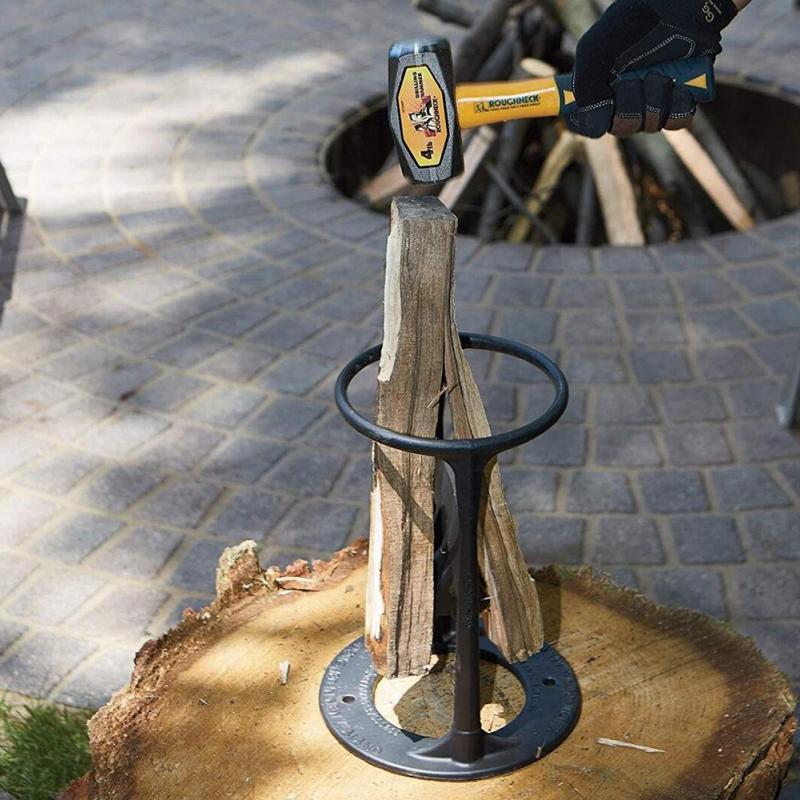 Wood Splitter - Safe & Fast for Firewood on Winter Evenings
