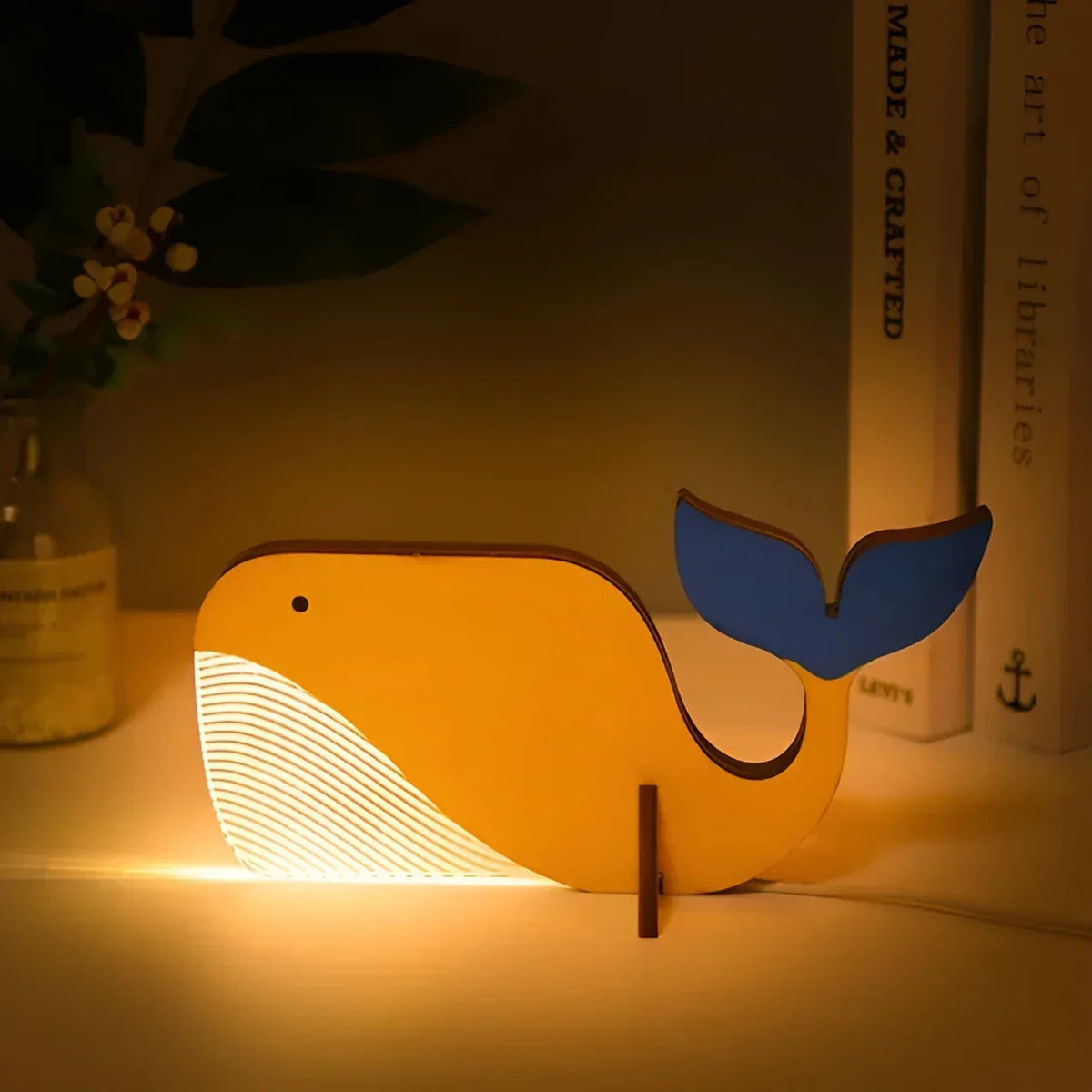 Wooden Table Lamp