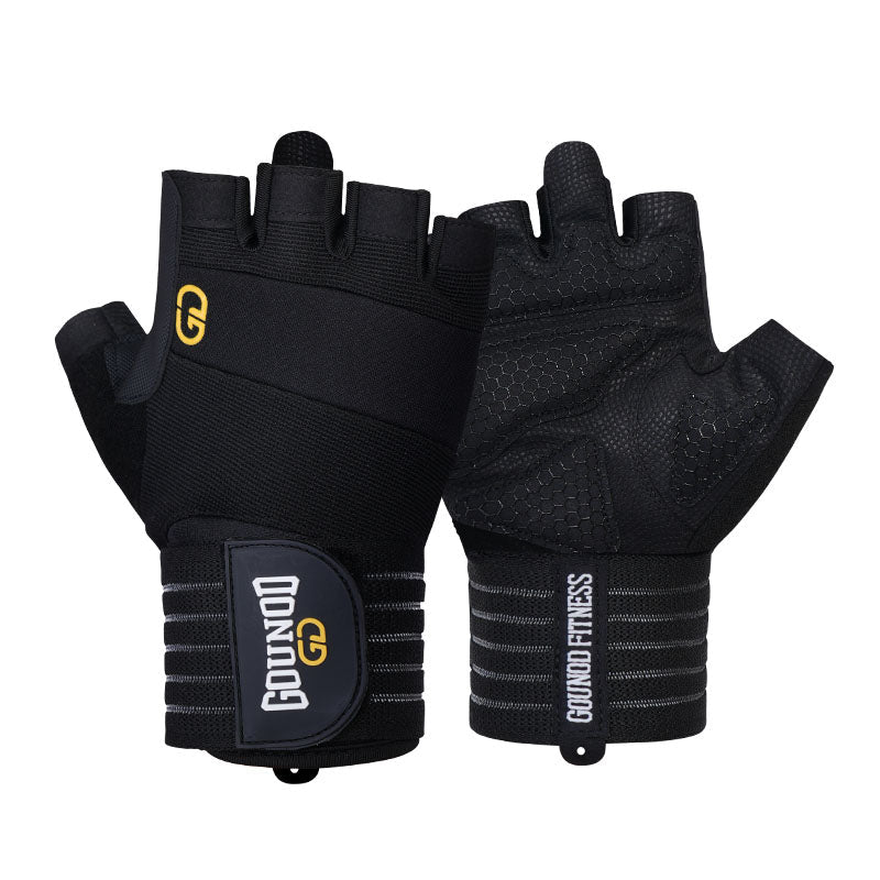 Workout Gloves with Wrist Support and Non-Slip Grip
