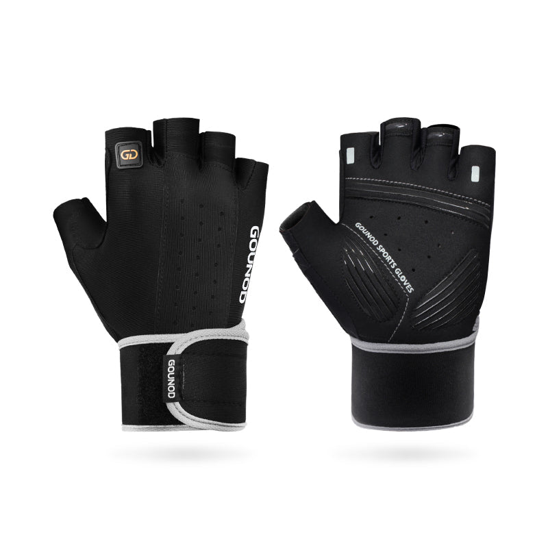 Workout Gloves with Wrist Support and Non-Slip Grip