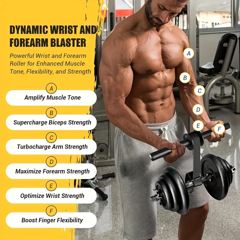 Wrist and Forearm Strengthener - Strength Training Equipment for Muscle Building and Fitness