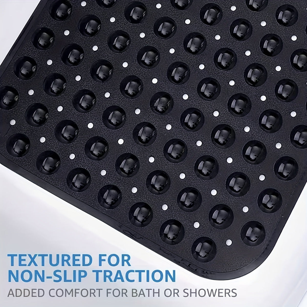 XL Non-Slip Bath Mat – Safe and Comfortable for Shower or Bathtub